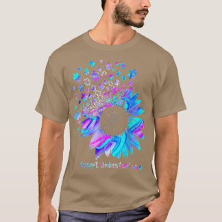 Camiseta Aceptar comprensión amor autismo girasol concienci