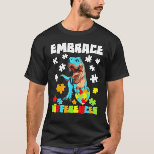Camiseta Aceptar Diferencias Rompecabezas Autista Concienci