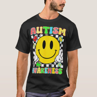Camiseta Aceptar el rompecabezas autista de concienciación 