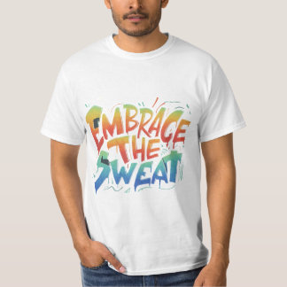 Camiseta aceptar el sudor