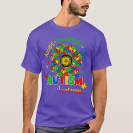 Camiseta Aceptar, entender, amar, tomar conciencia del auti