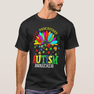 Camiseta Aceptar Entender el amor Autismo Conciencia El Rom