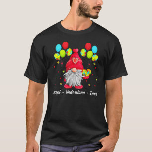 Camiseta Aceptar entender el amor rompecabezas del autismo