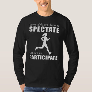 Camiseta Acepte Su Lado Espectador - Divertido Algunos Chic