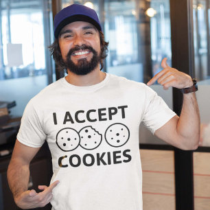 Camiseta Acepto Cookies