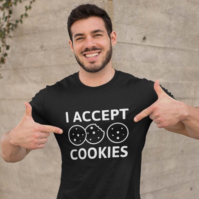 Camiseta Acepto cookies (Subido por el creador)