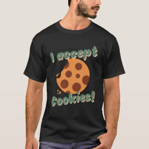 Camiseta Acepto Cookies Front End Developer Web Designer
