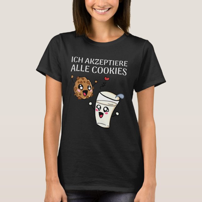 Camiseta Acepto todas las cookies (Anverso)