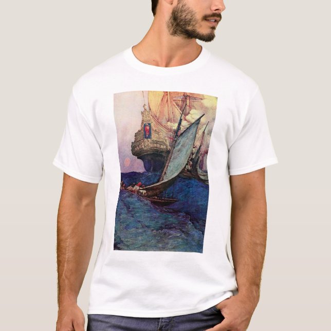 Camiseta Acercamiento de la nave (Anverso)