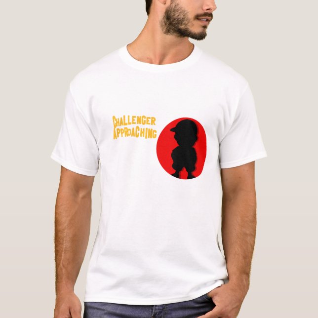 Camiseta Acercamiento del desafiador (Anverso)