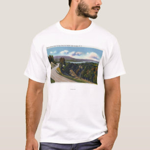 Camiseta Acercamiento meridional al lago de la carretera