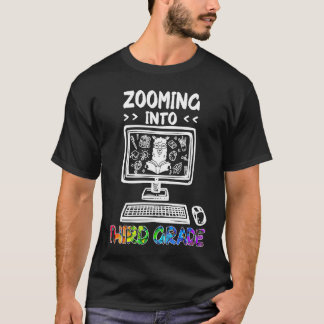 Camiseta Acercándose al tercer grado Regreso a clases 2020 