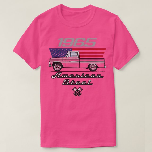 Camiseta Acero americano (Diseño del anverso)