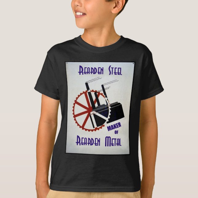 Camiseta Acero de Rearden (Anverso)