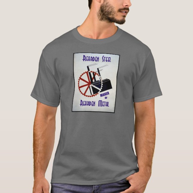 Camiseta Acero de Rearden (Anverso)