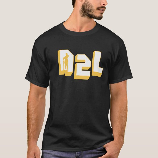 Camiseta Acero del negro del guerrero de N2L (Anverso)