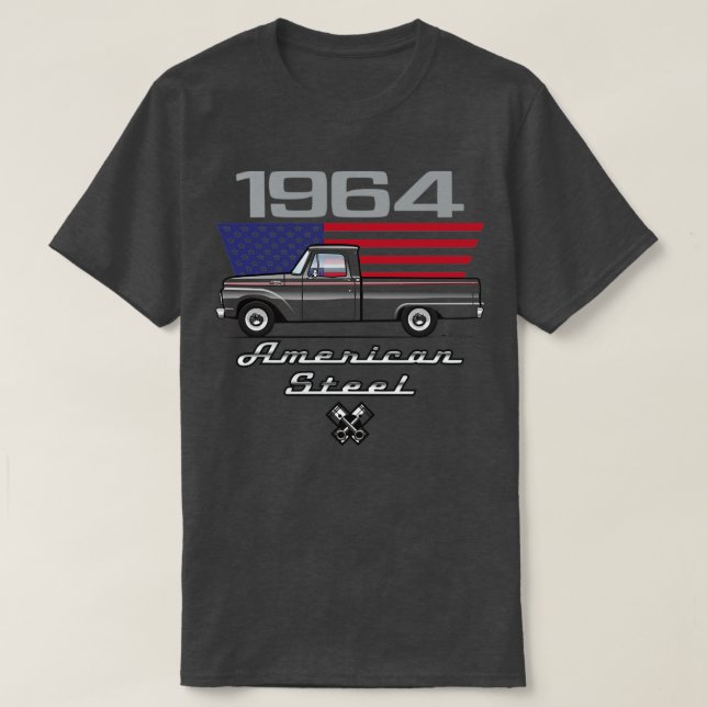 Camiseta Acero estadounidense multicolor (Diseño del anverso)