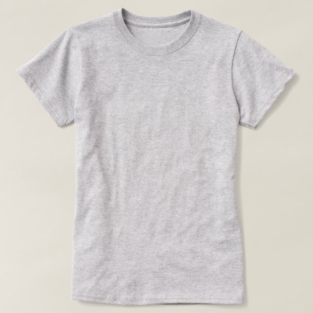 Camiseta acero inoxidable barato (Diseño del anverso)