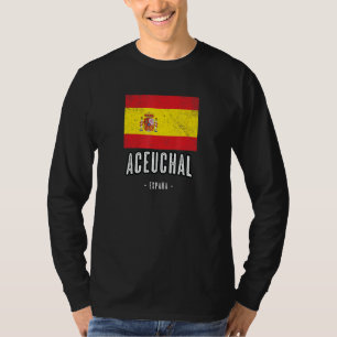 Camiseta Aceuchal España Es Bandera Ciudad Ropa