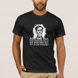 Camiseta Ach wie gut, dass niemand weiß, worauf ich...