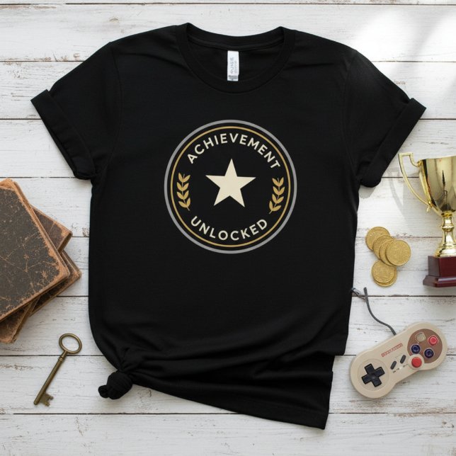 Camiseta Achievement Unlocked (Subido por el creador)