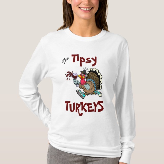 Camiseta achispada de Turquía (Anverso)