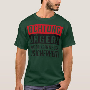 Camiseta Achtung jager