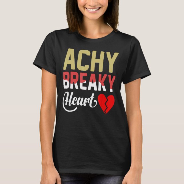 Camiseta Achy Breaky Heart (Anverso)