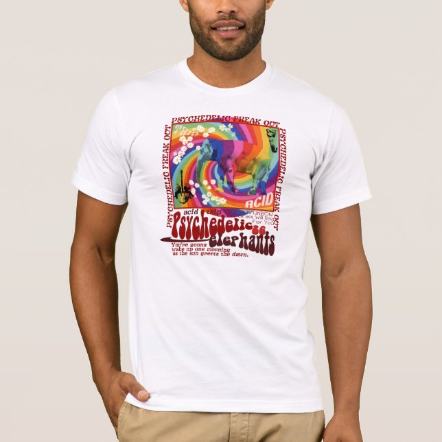 Camiseta acid-elephant (Anverso)