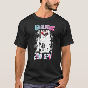 Camiseta Acid House Dj Uptempo Solamente Un Chica Que Ama 2