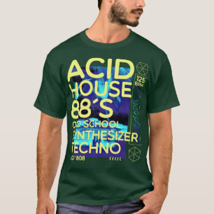 Camiseta Acid House Synthesizer Techno