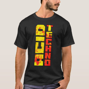 Camiseta Acid Techno Acidcore Rough Remix