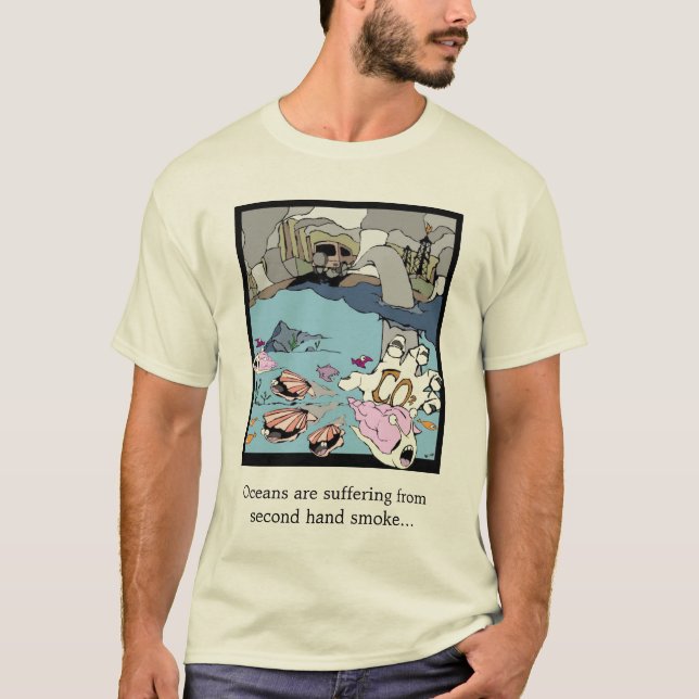 Camiseta Acidificación del océano (Anverso)