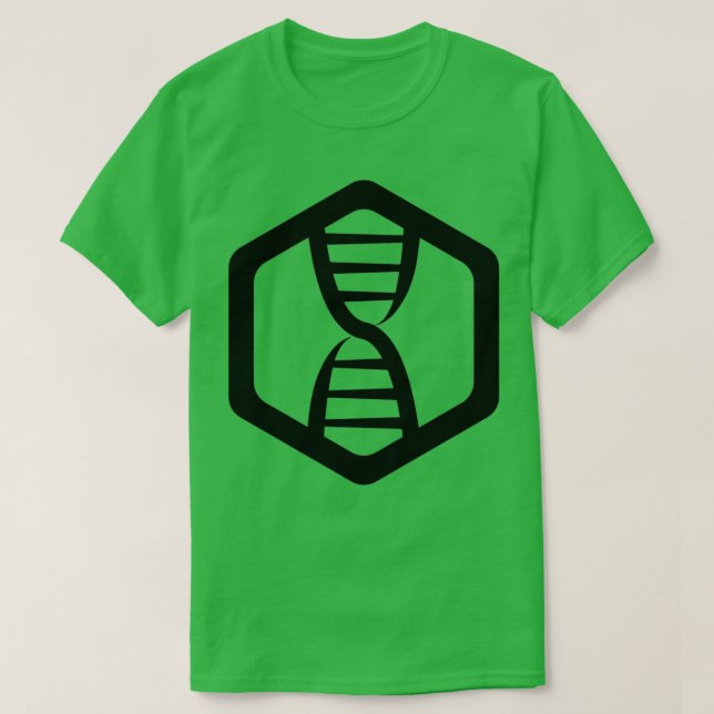 Camiseta Ácido nucleico deoxi ribosa de ADN en un hexano (Diseño del anverso)