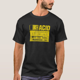 Camiseta Ácido TB303 Bass Distorsión Pedal Analógica Síntes