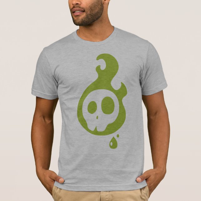 Camiseta Ácido verde (Anverso)