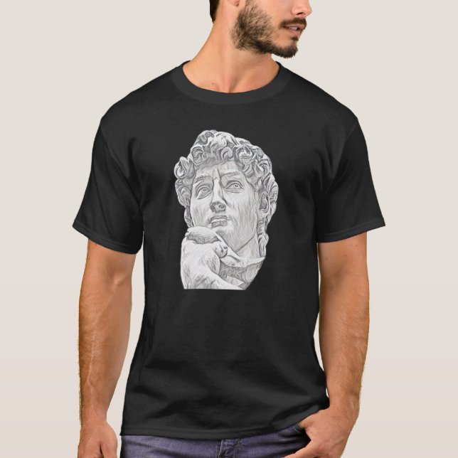 Camiseta Aciente Italia Estatua Romana Resumen Profesor 125 (Anverso)