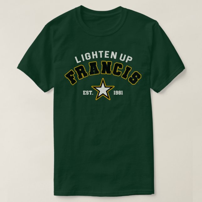 Camiseta Aclarar Francisco (Diseño del anverso)