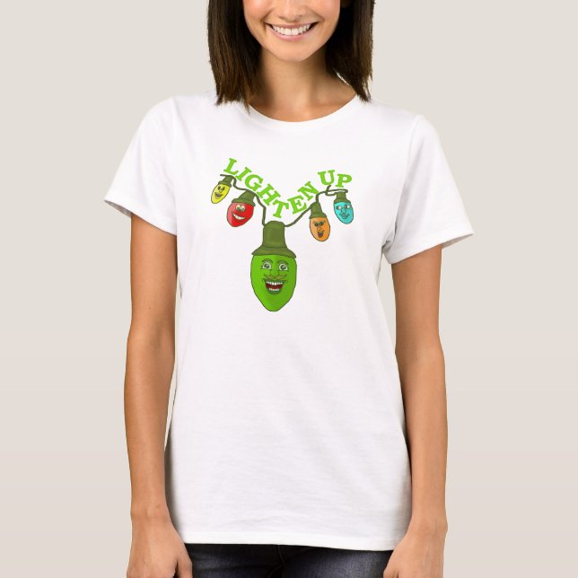 Camiseta Aclarar Navidades Cuidar Funny Personalizados Bomb (Anverso)