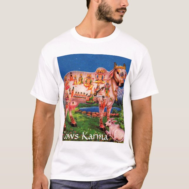 Camiseta acobarda vishnu del gomatha (Anverso)