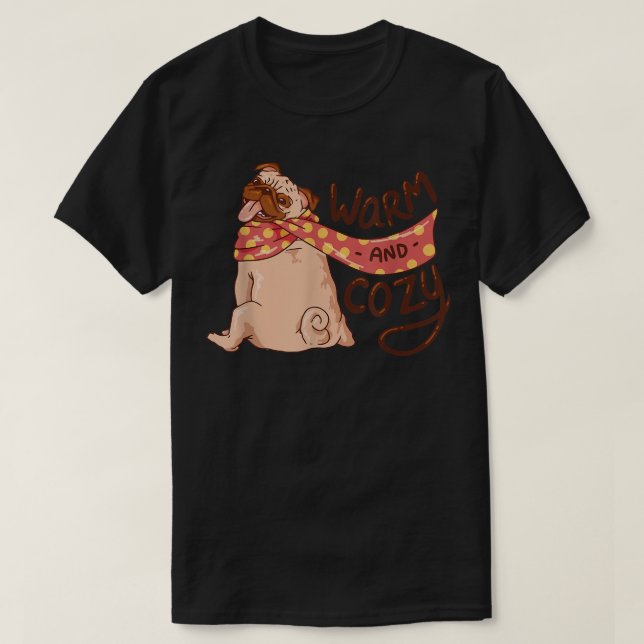 Camiseta Acogedor Y Acogedor Perro Perro Perro Perro Perro  (Diseño del anverso)