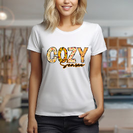 Camiseta acogedora de temporada