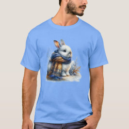Camiseta Acogedores Deseos De Invierno Al Conejo Especial D