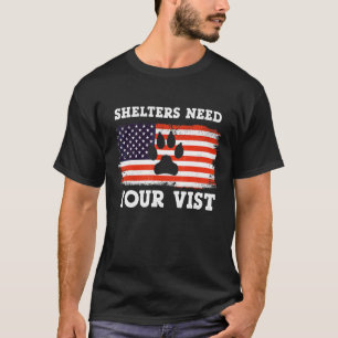 Camiseta Acogedores Refugios De Deliciosos Mascotas Cita 1