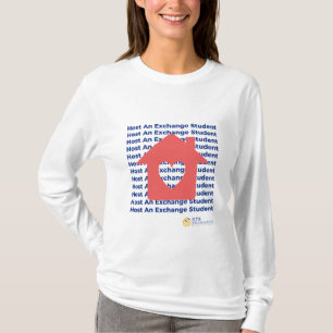 Camiseta Acoger A Un Estudiante De Intercambio - Mujeres De
