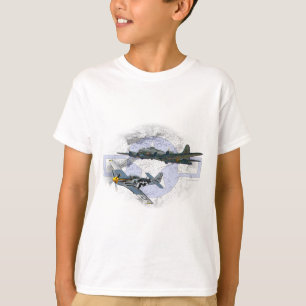 Camiseta Acompañamiento del vuelo del mustango P-51
