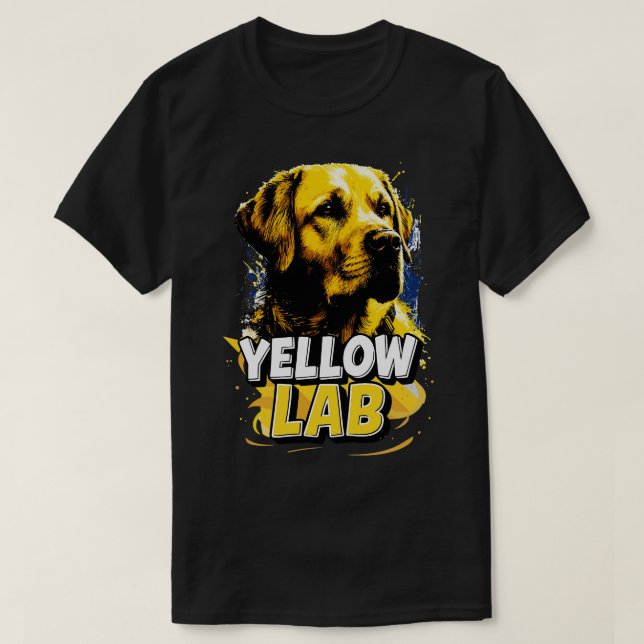 Camiseta Acompañante de confianza para recuperador de labra (Diseño del anverso)