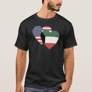 Camiseta Acompañante de la bandera nacional de Kuwait para