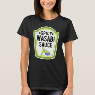 Camiseta Acondicionamiento de Salsa Wasabi de Vestido de Ha