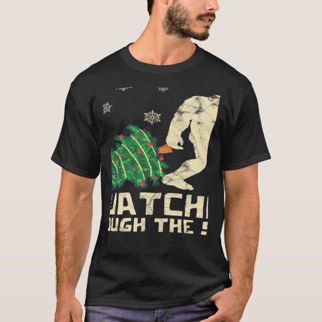 Camiseta Acondicionando a los Navidades de La Nieve Yeti (Anverso)